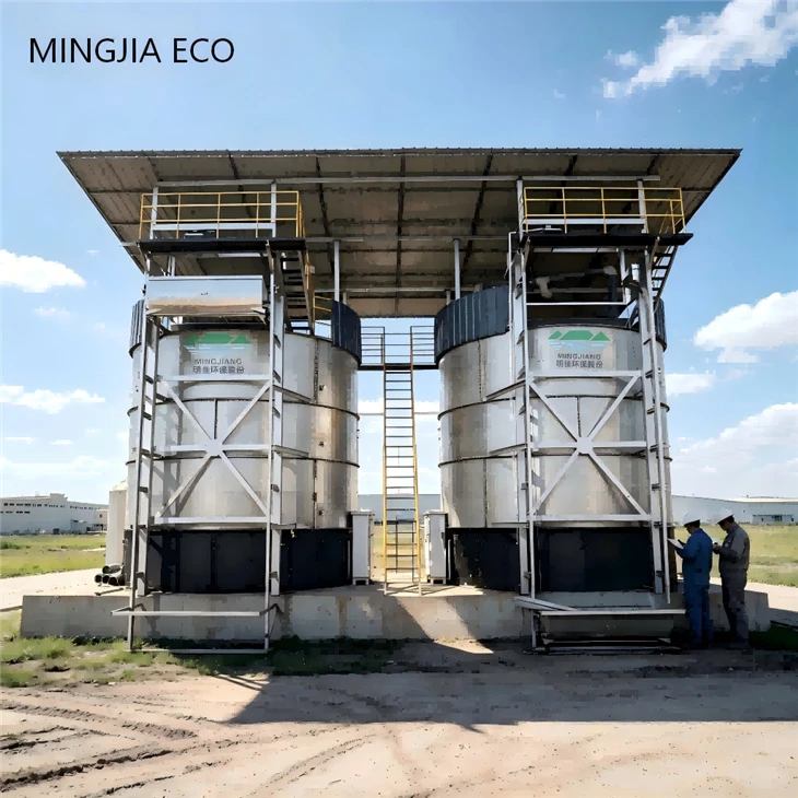 Automatic Composting Reactor For Chicken And Pig Manure Co-Processing