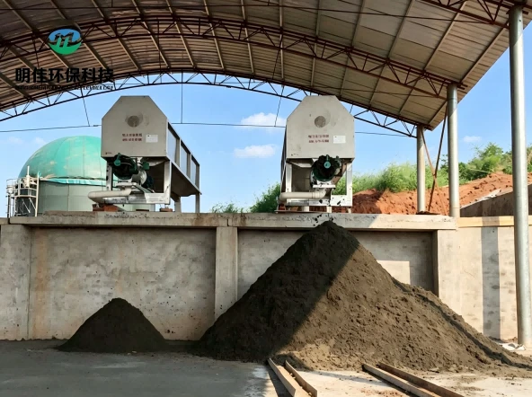 Automatic Screw Press Separator For Pig Slurry And Dairy Farm Waste