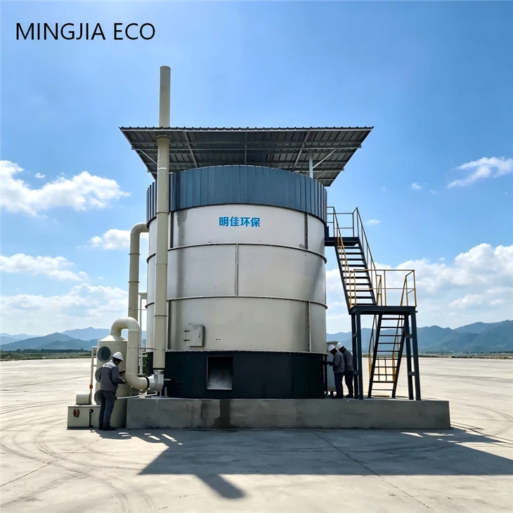 Commercial Organic Waste Fermenter For Layer Manure / Broiler Litter / Hog Slurry Aerobic Treatment best