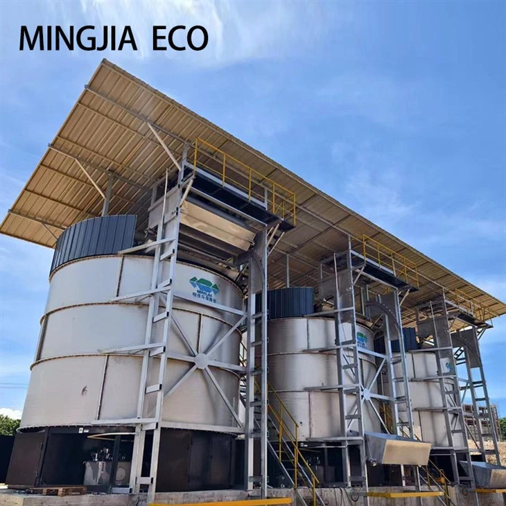 Industrial Stainless Steel Fermenter For Hog Slurry And Food Residue