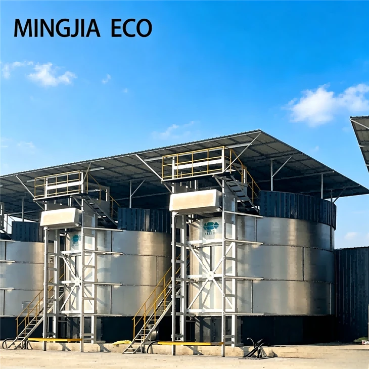 Large Capacity Fermentation Tank For Poultry Manure And Organic Residues