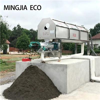 Pig Drying Solid Liquid Separator Cow Dewatering Separating Equipment