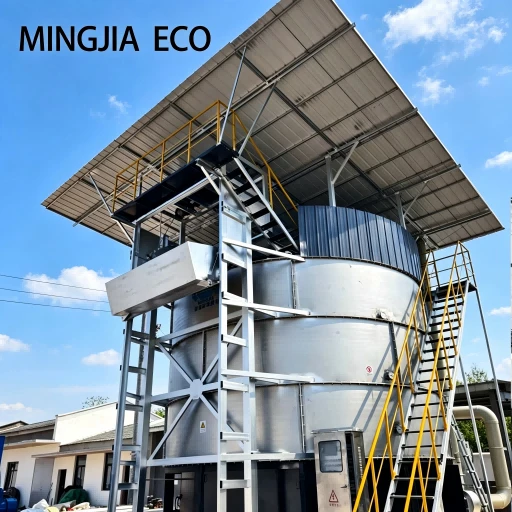 Stainless Steel Double-Layer Fermentation Tank For Livestock Manure Harmless Treatment And Organic Fertilizer Production high quality